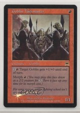 2002 Magic: The Gathering - Onslaught Foil Goblin Taskmaster #210 1i3