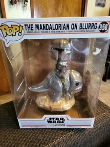 Figura Funko Star Wars The Mandalorian on Blurrg Vinly - FUN45547 - Imagen 1 de 12