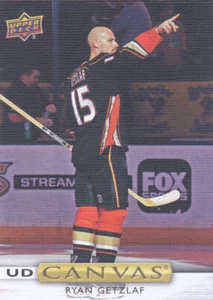 19/20 UD..RYAN GETZLAF..CANVAS..CARD # C80..DUCKS..FREE COMBINED SHIP - Picture 1 of 1