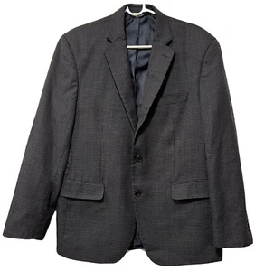 Jos A Bank Blazer Herren Gr. 40 Regular Traditional Fit 100% Wolle kariert grau - Bild 1 von 12