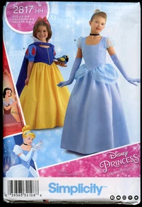 Snow White & Cinderella - Disney GIRLS Sewing Pattern -Childrens sz 3-4-5-6 NEW - Picture 1 of 2