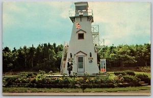 Postcard Prince Edward Island Tourist Information Bureau Albany Lighthouse - Picture 1 of 2
