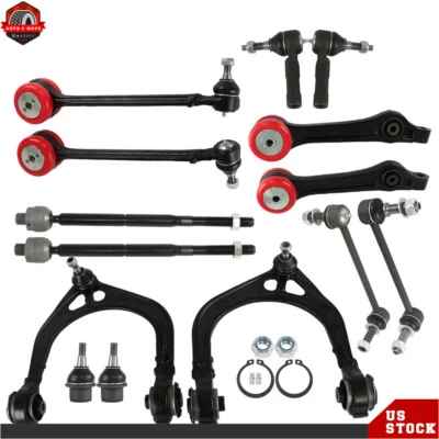 Set of 14 For 2005-2010 Chrysler 300 Control Arm Ball Joint Sway Bar Tie Rod Kit - Изображение 1 из 4