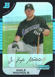 2005 Bowman Chrome Baseball Refractor #267 Kyle Nichols