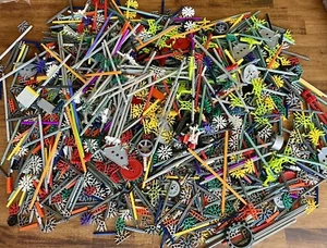 10 POUNDS K'NEX RODS & CONNECTORS Mixed Bulk Lot Standard Replacement Parts - Picture 1 of 7