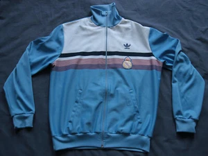 Real Madrid Adidas Ventex Vintage Retro Jacket Track Top Football 80's - Picture 1 of 4