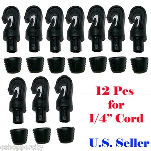 10X 1/4" Haken für 1/4" Bungee Schlagschnur Ende Tabbed Kajak Kanu Raftig - Bild 1 von 3