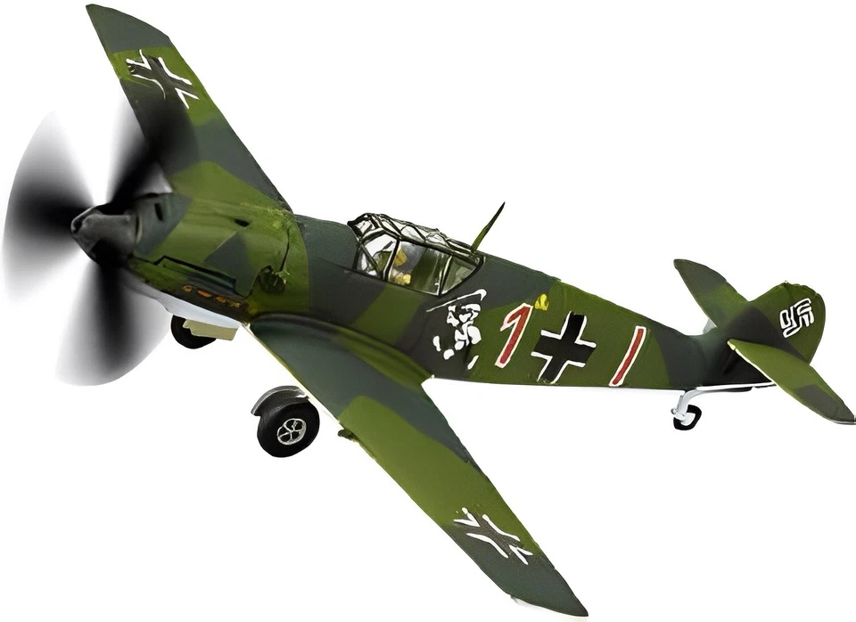 Corgi Bf 109E Luftwaffe JG 26 Schlageter, Eduard Neuman, 1939 1:72 HC32104 - Image 1 of 1