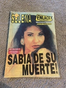 Selena Quintanilla Rare 1995 Extremely Rare Magazine Enlace Policiaco - Picture 1 of 2