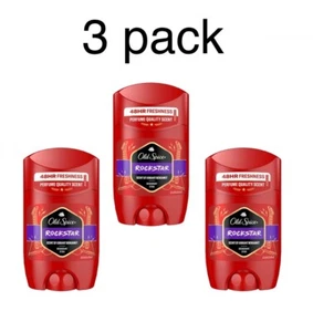 3 x OLD SPICE ROCKSTAR deodorant stick for men 1.7 fl.oz / 50 ml - Picture 1 of 2