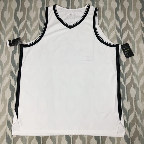 Nike Aeroswift Brooklyn Nets NBA Kyrie Irving Training Jersey Sz 2XL AH9335-100 Cover