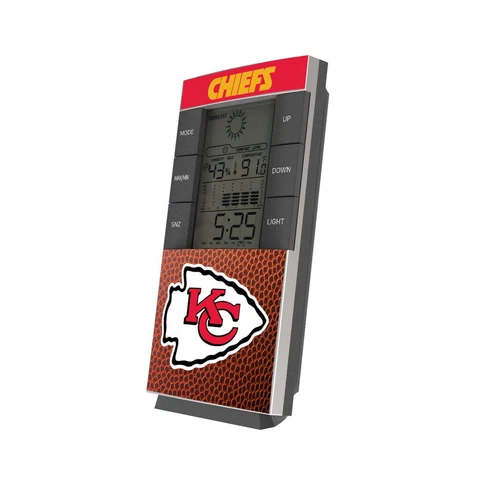 Kansas City Chiefs Football Wordmark Digital Desk Clock Cover