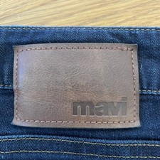 MAVI Zach Straight Leg Dark Wash Blue Jeans - Men's Size 48 x 32