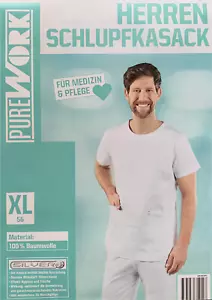 Herren Kasack Schlupf OP Kleidung Altenpfleger Medizin Pflege - Bild 1 von 1