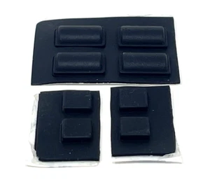 Wii Gummifüße Ersatz 8 Stück mit 3M Kleber, schwarz kostenloser Versand - Bild 1 von 2