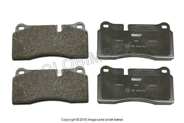 AUDI R8 (2008-2012) Brake Pad Set REAR FERODO OEM + 1 YEAR WARRANTY - Image 1 of 1