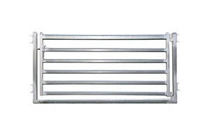 1M x 2M Heavy Duty Sheep Panel Gate Cattle Yard Fencing 6 Oval 2mm thick BNE - Picture 1 of 2