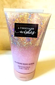 Bath & Body Works A THOUSAND WISHES Glowing Body Scrub 8 oz Tube NEW FALL - Picture 1 of 3