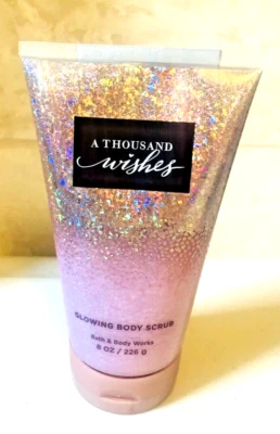 Bath & Body Works A THOUSAND WISHES Glowing Body Scrub 8 oz Tube NEW FALL - Image 1 of 3