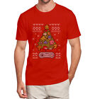 nintendo retro old school Christmas ugly t-shirt super nintendo mega man kirby