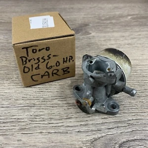 Briggs And Stratton 497347 Carburetor Old Style 498254 Toro 6HP Genuine Oem Part - Picture 1 of 10