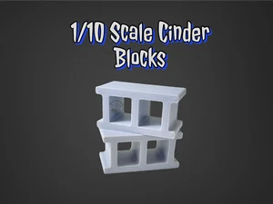 Cinder Blocks for Traxxas Trx4, Redcat Gen7, Axial Scx10 (1/10 Scale) - Picture 1 of 2