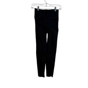 FABLETICS Mujer Talla XXS Punto Esculpido Negro Compresión Recortado Alto Leggings - Imagen 1 de 4