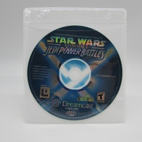 Star Wars Jedi Power Battles Sega Dreamcast Loose Must @@!!