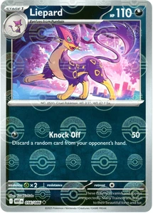 Liepard (Poke Ball Reverse Holo) - 056/086 - Blanco Flare - Casi nuevo/Muy nuevo - Pokémon - Imagen 1 de 1