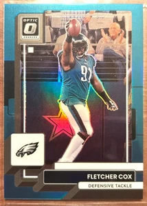 Donruss Optic 2022 - Fletcher Cox - Aqua Prizm /299 #161 🦅 - Imagen 1 de 2