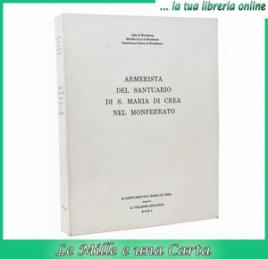 heraldisches Buch Geschichte ARMARIST DES HEILIGTUMS VON S. MARIA DI CREATE IM MONFERRATO - Bild 1 von 5