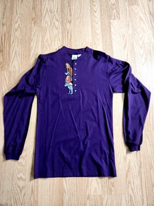 Disney Dama y el Vagabundo Manga Larga Henley Top Talla Pequeña ¡Nuevo!! - Imagen 1 de 7
