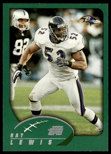 2002 Topps #79 Ray Lewis Baltimore Ravens NM+ - Picture 1 of 2