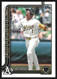 2025 Topps Series 2 #453 Esteury Ruiz Athletics - Picture 1 of 2