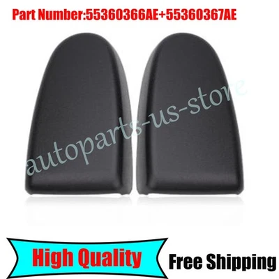 Par de cubiertas de bisagra de vidrio para ventana maletero puerta trasera para Jeep Liberty 2002-2007 Foto 1 de 4