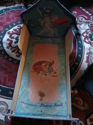 Vintage Sleeping Beauty Baby Bed/ Cradle - Image 1 of 4