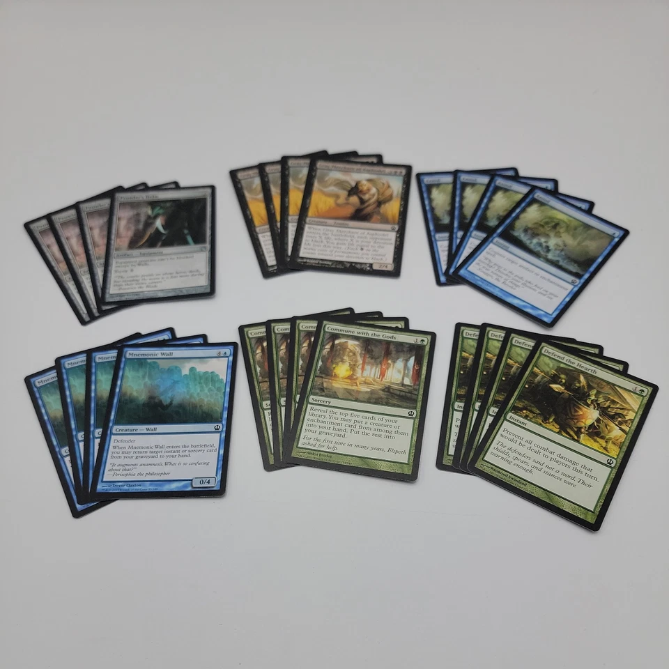 MTG Magic Theros Complete Common Uncommon Set x4 NM/MT Playset (no lands) - Image 1 of 4