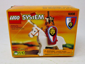 Royal King 1995 LEGO 6008 Castle Knights Horse Box Opened but Sealed Inside