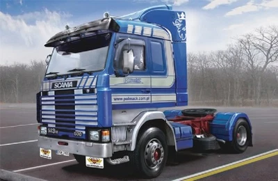 1:24 Italeri Scania 143M Topline 4X2 Kit IT3910 Modellino - Immagine 1 di 4