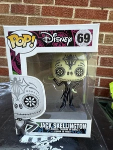 Funko Pop! Disney 69 Glow In The Dark Jack Skellington Day Of The Dead NOS - Bild 1 von 6