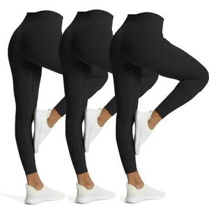 High Waisted Workout Leggings for Women Tummy Control Buttery Soft Yoga Metam... - Picture 1 of 6