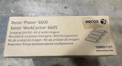 Xerox 108R01121 Imaging Unit Kit CMYK (4-Pack) for Phaser 6600 / WC 6605 - Image 1 of 2