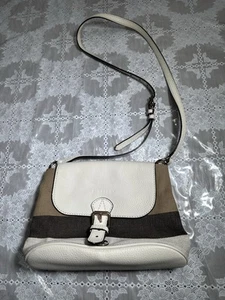 Authentic Burberry Brit Granny Canvas Check Gowan Crossbody Purse / Bag USED - Picture 1 of 14