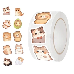 500 Pcs Cute Cat High Quality Stickers for Laptop/Water Bottle/Phone Case Decals - Picture 1 of 5