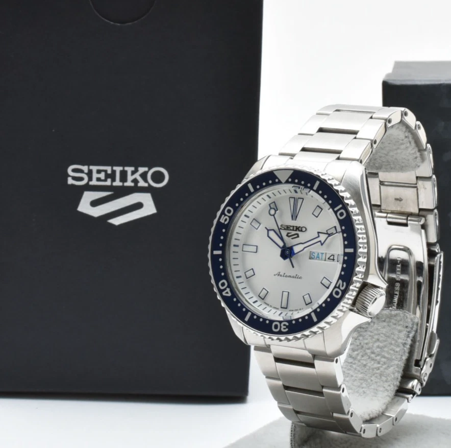 SEIKO AUTOMATIC WATER10BAR RESISTブラックダイヤ Resist Dial for SKX Mod NH35 NH36 SEIKO Diver 6105-8110 6105-8119
