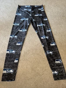 Seattle Seahawks Stretch Leggings Hose Large - Bild 1 von 2