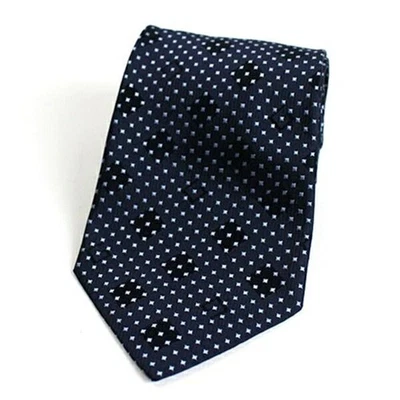 Corbata de seda Gucci sin usar para hombre negocios rango A logotipo clásico azul Foto 1 de 4