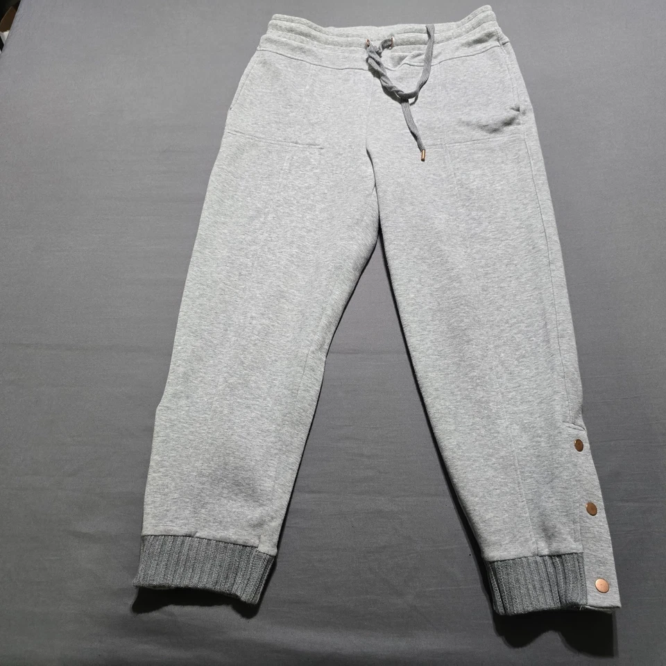 Anthropologie Saturday Sunday Dylan GRIS CLARO joggers bolsillo medio a presión en el tobillo Foto 1 de 4