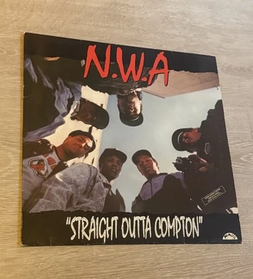 N.W.A Straight Outta Compton Vinyl LP 1. Press 1989 Europe - Bild 1 von 4