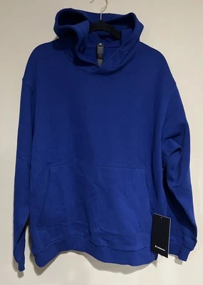 NUEVO CON ETIQUETAS Para Hombres XL Lululemon Steady State Pullover Sudadera con Capucha Azul ALONDRA $128 Foto 1 de 4